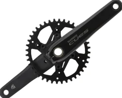 Shimano CUES FC-U6040-1 Crankset W/Chainring (Black) (1 x 9/10/11 Speed) (172.5mm) (40T) (Hollowtech II)