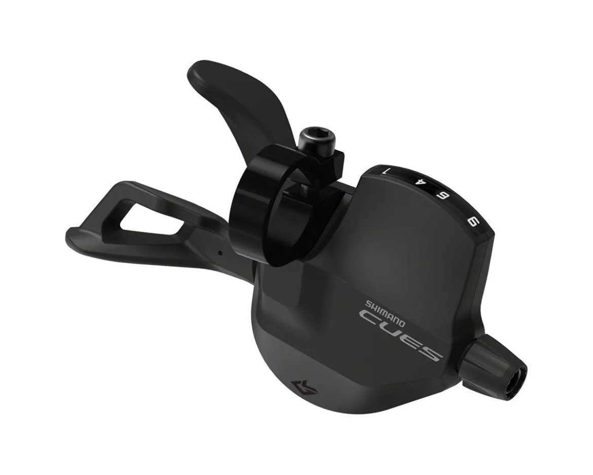 Shimano CUES SL-U4010 Trigger Shifter w/Optical Gear Display (Black) (Right) (9 Speed)