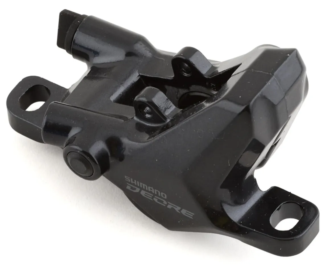 Shimano Deore BR-M6100 Disc Brake Caliper (Black) (2-Piston) (Hydraulic) (Front or Rear) (Post Mount) (No Adapter)