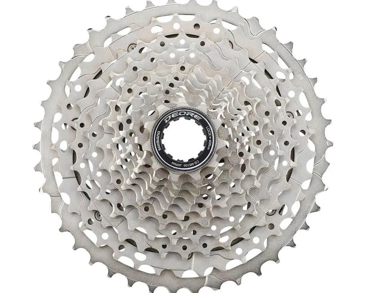 Shimano Deore CS-M5100 Cassette (Silver) (11 Speed) (Shimano HG) (11-42T)