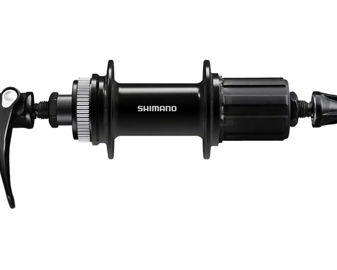 Shimano Deore FH-QC400-HM Rear Disc Hub (Black) (Shimano HG) (Centerlock) (QR x 135mm) (36H)