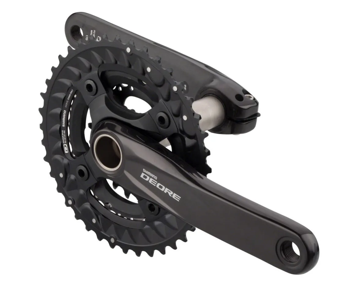Shimano Deore M6000-3 Crankset (Black) (3 x 10 Speed) (Hollowtech II) (170mm) (40/30/22T)