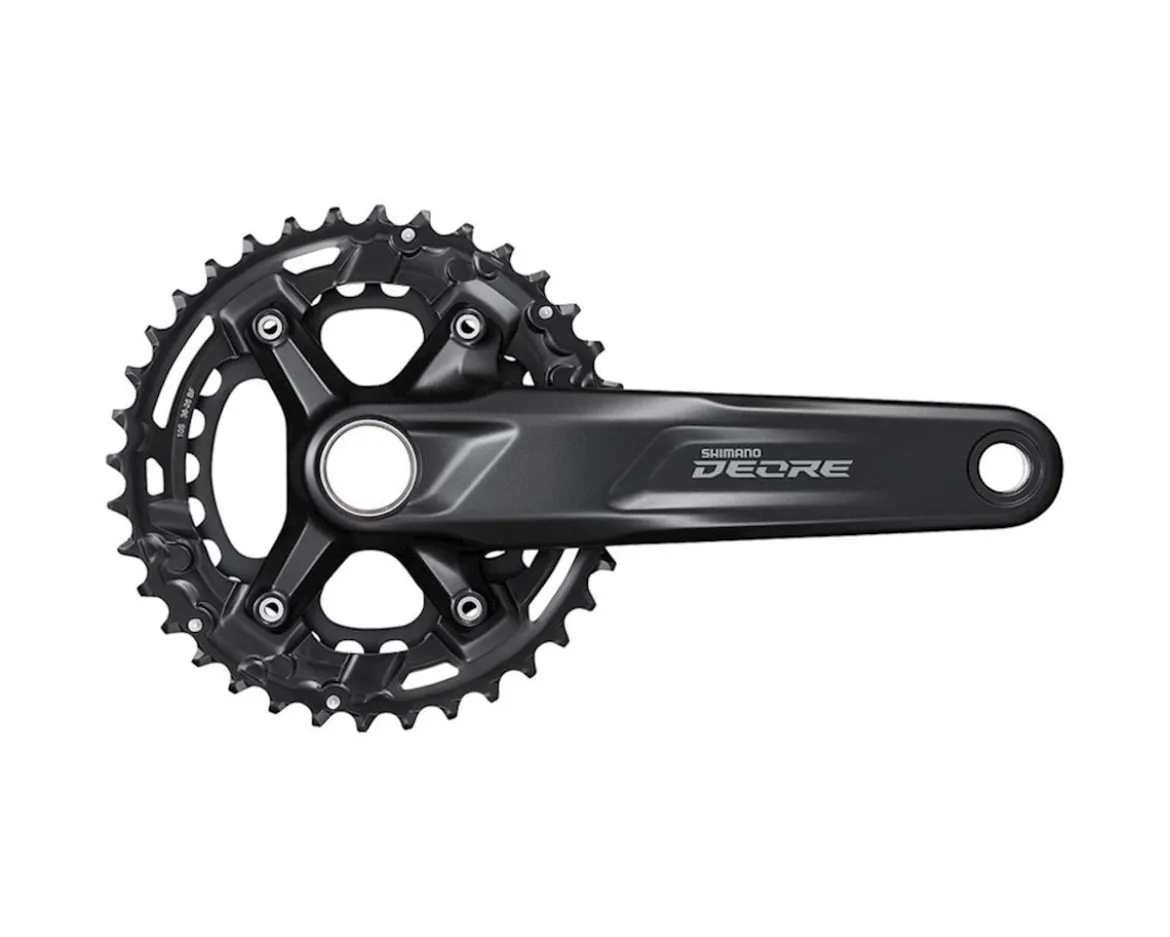 Shimano Deore M4100 Crankset w/ Chainrings (2 x 10 Speed) (175mm) (36/26T) (51.8mm Chainline)