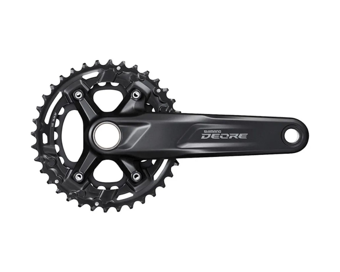 Shimano Deore M4100 Crankset w/ Chainrings (2 x 10 Speed) (170mm) (36/26T) (48.8mm Chainline)