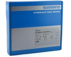 Shimano Deore M6120 4-Piston Hydraulic Disc Brake Set (Black) (Metal Pad) (Post Mount) (Left) (Caliper Included)