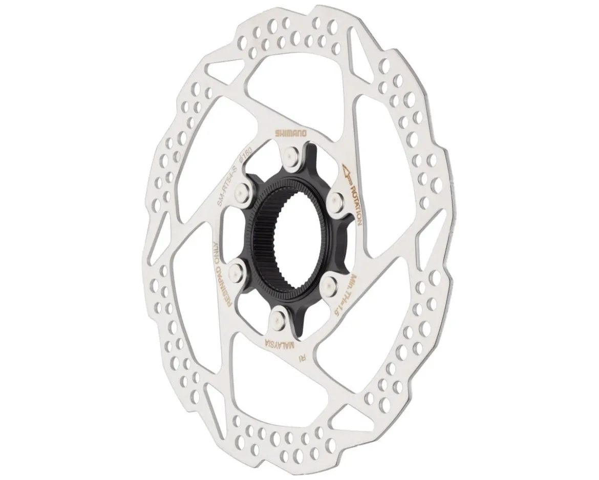 Shimano Deore SM-RT54 Disc Brake Rotor (Centerlock) (160mm) (External Spline Type) (For Organic/Resin Pads Only)