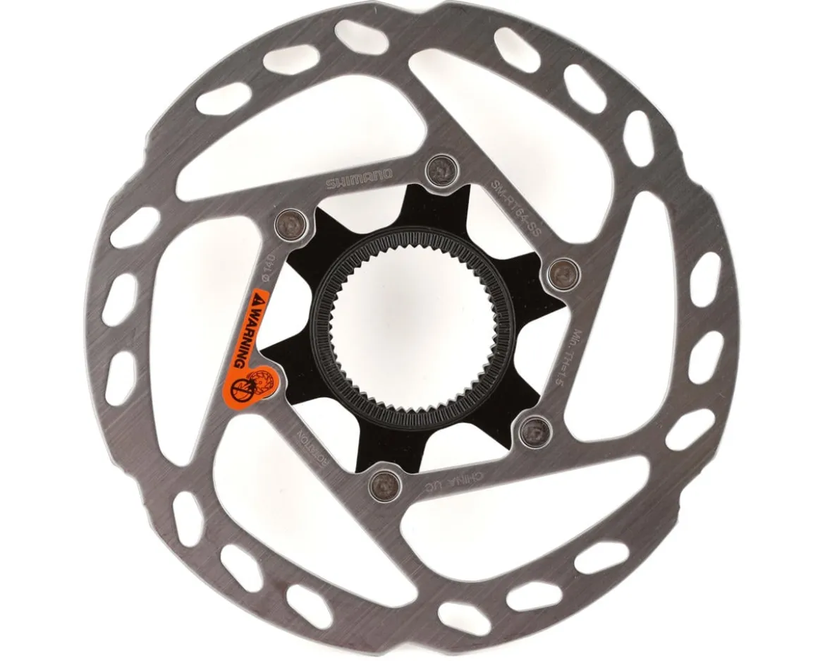 Shimano Deore SM-RT64 Disc Brake Rotor (Silver) (Centerlock) (140mm)