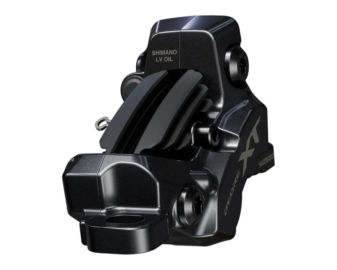 Shimano Deore XT BR-M8220 Disc Brake Caliper (Black) (4-Piston) (Front or Rear) (Post Mount)