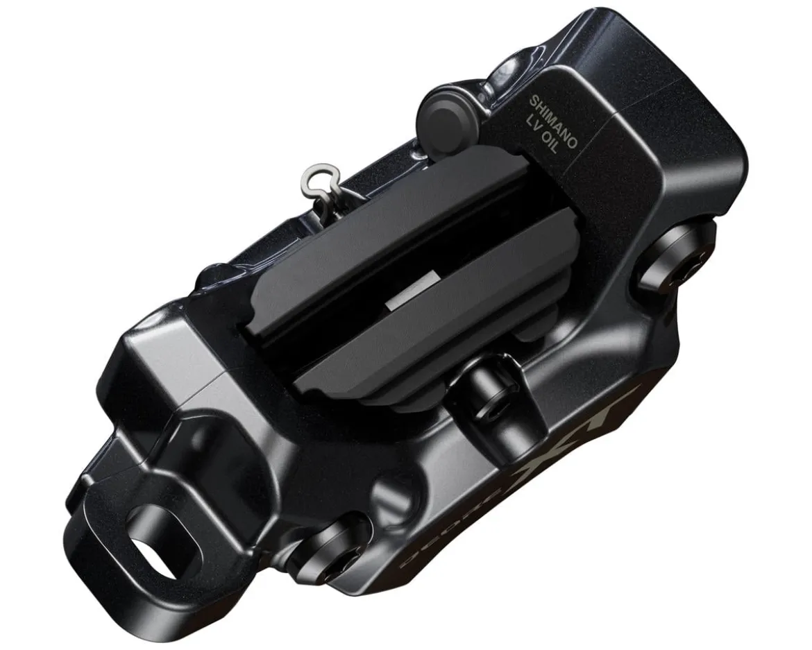 Shimano Deore XT BR-M8220 Disc Brake Caliper (Black) (4-Piston) (Front or Rear) (Post Mount)