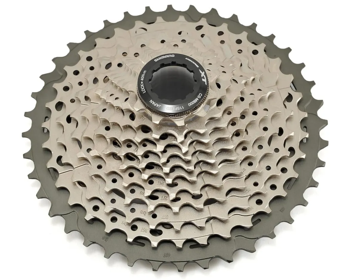 Shimano Deore XT CS-M8000 Cassette (Grey) (11 Speed) (Shimano HG) (11-40T)