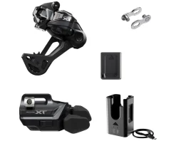 Shimano Deore XT Di2 M8250 Drivetrain Upgrade Kit (Black) (Long Cage) (I-SPEC EV) (SGS)