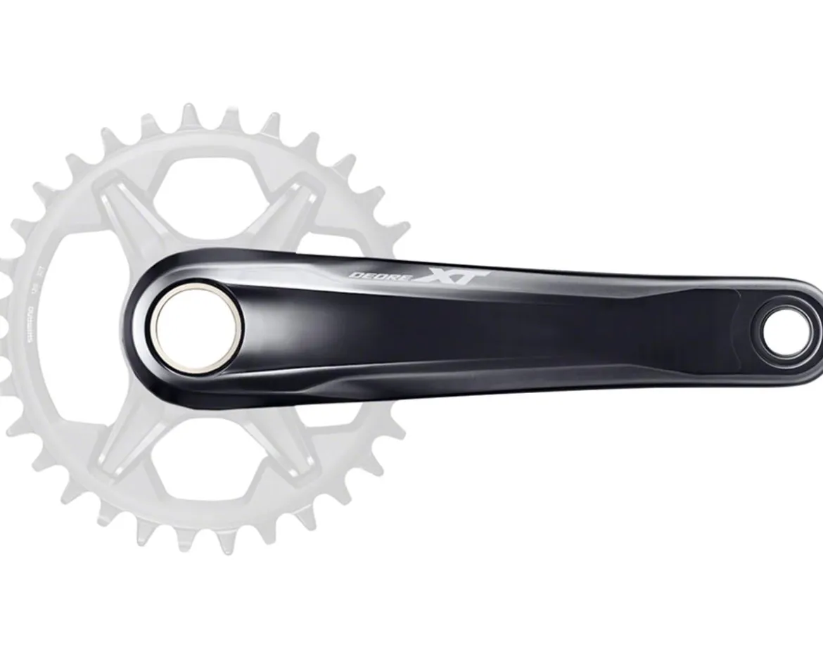 Shimano Deore XT FC-M8100-1 Crankset (Black) (1 x 12 Speed) (Direct Mount) (Hollowtech II) (165mm) (52mm Chainline)
