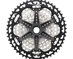 Shimano Deore XT/GRX CS-M8100 Cassette (Silver/Black) (12 Speed) (Micro Spline) (10-45T)