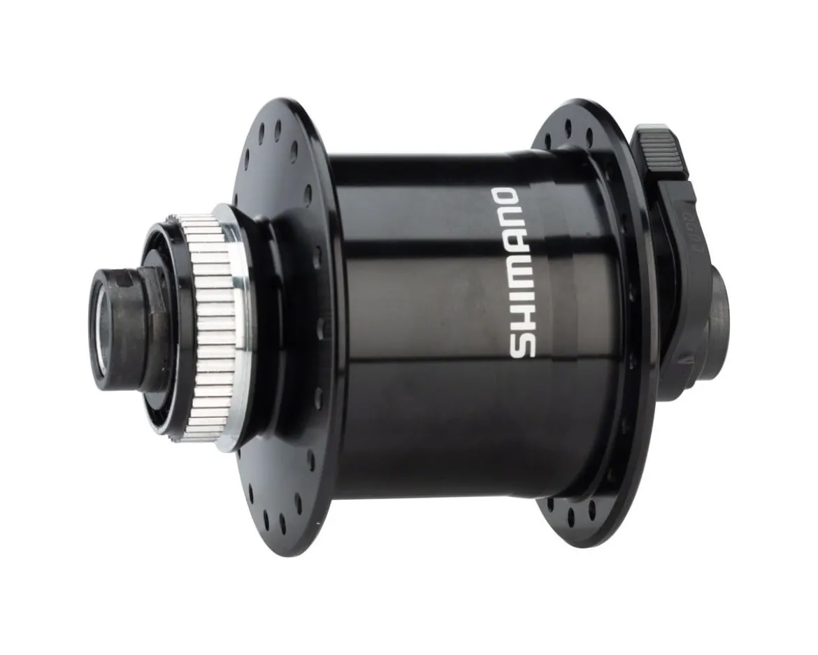 Shimano DH-UR705-3D Dynamo Front Disc Hub (Black) (Centerlock) (12 x 100mm) (36H)