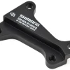 Shimano Disc Brake Adapters (Black) (For IS Caliper) (R180S/S) (IS to IS) (180mm Rear)