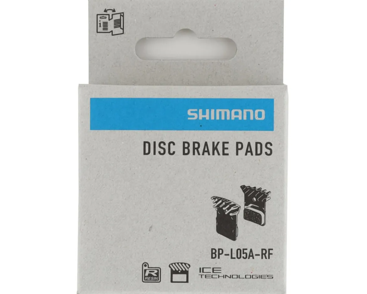 Shimano Dura-Ace Disc Brake Pads (Resin) (w/ Cooling Fins) (BP-L05A-RF)