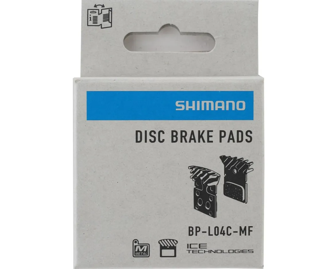 Shimano Dura-Ace Disc Brake Pads (Metal) (w/ Cooling Fins) (L04C-MF)