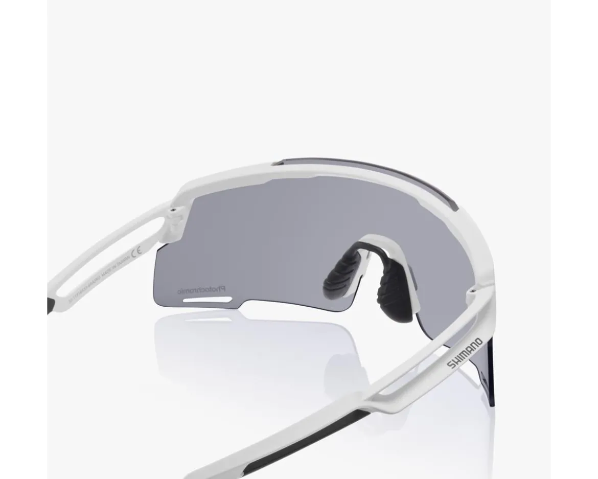 Shimano Equinox RS CE-EQNX5 Sunglasses (Matte White) (Photochromic)