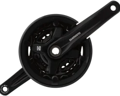 Shimano FC-MT210-3 Crankset (Black) (3 x 9 Speed) (170mm) (40/30/22T)