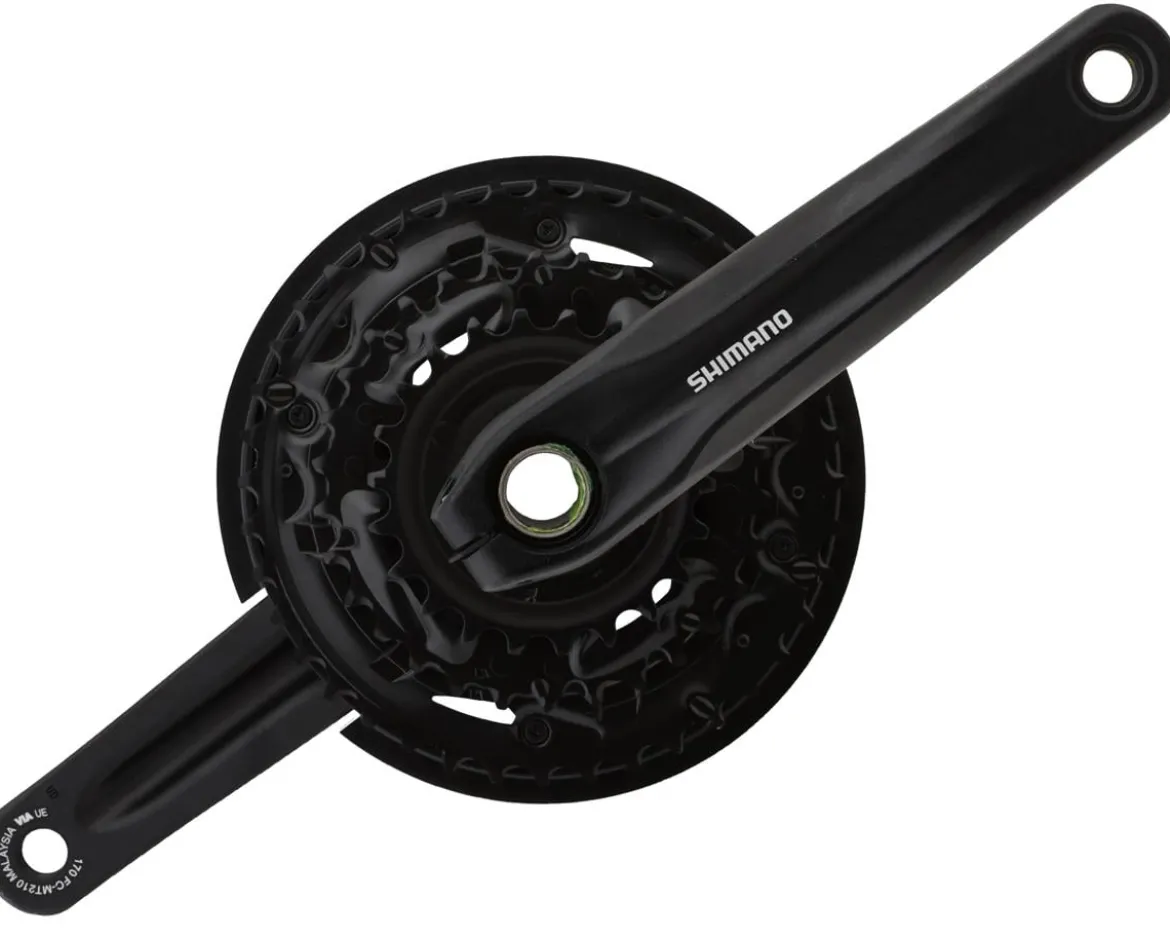 Shimano FC-MT210-3 Crankset (Black) (3 x 9 Speed) (170mm) (40/30/22T)