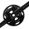 Shimano GRX FC-RX600 Crankset (Black) (2 x 11 Speed) (Hollowtech II) (165mm) (46/30T) (110 Asymmetric BCD)