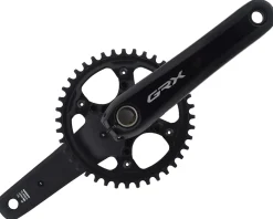 Shimano GRX FC-RX810 Crankset (Black) (1 x 11 Speed) (Hollowtech II) (170mm) (40T)