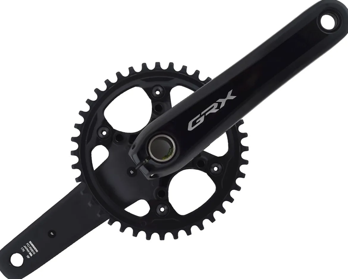 Shimano GRX FC-RX810 Crankset (Black) (1 x 11 Speed) (Hollowtech II) (170mm) (40T)