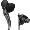 Shimano GRX RX820 Brake/Shift Lever Kit (Black) (Flat Mount) (Left) (Dropper Post Remote) (BR-RX820 Caliper Included)