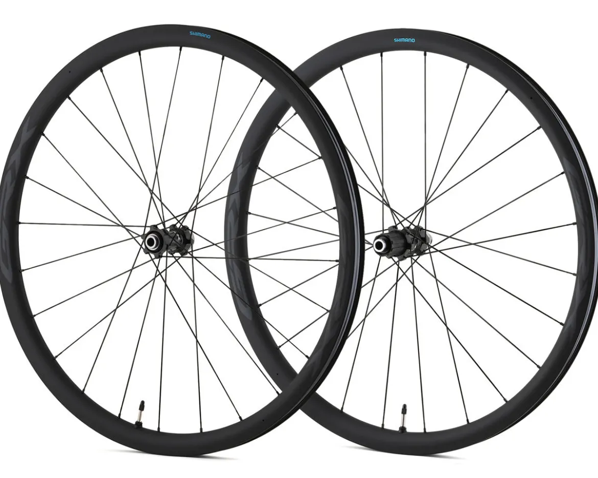 Shimano GRX RX870 Carbon Gravel Wheelset (Black) (Shimano HG 11/12) (700c) (Centerlock) (Tubeless)