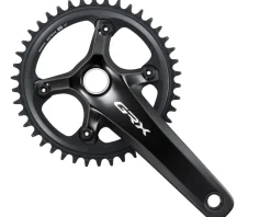 Shimano GRX RX820-1 Crankset (Black) (1 x 12 Speed) (Hollowtech II) (170mm) (42T)