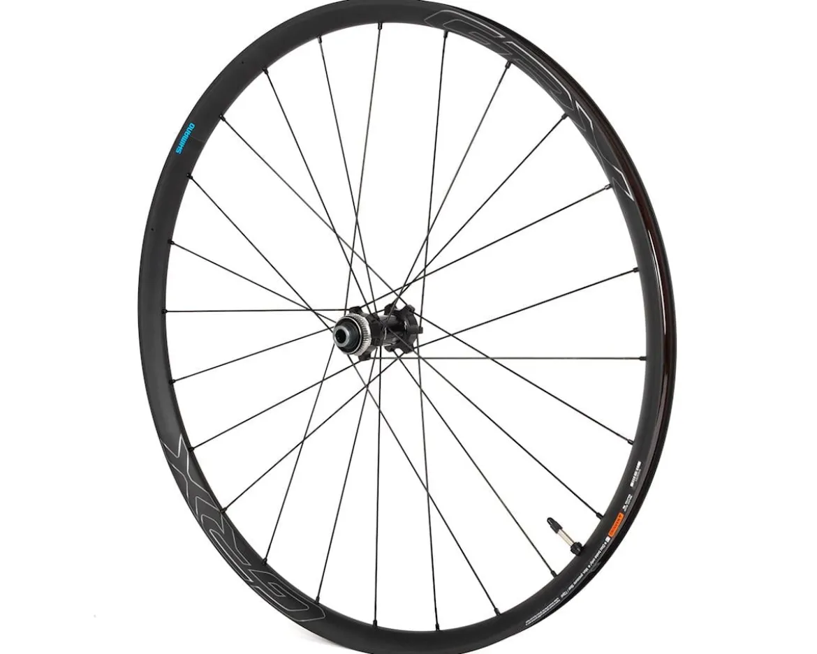 Shimano GRX WH-RX570 Front Wheel (Black) (12 x 100mm) (650b) (Centerlock) (Tubeless)