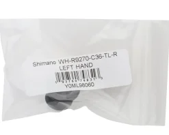 Shimano H-R9270-C36 Left Hand Lock Nut with O-Ring (Black) (For Dura-Ace Rear Hub)