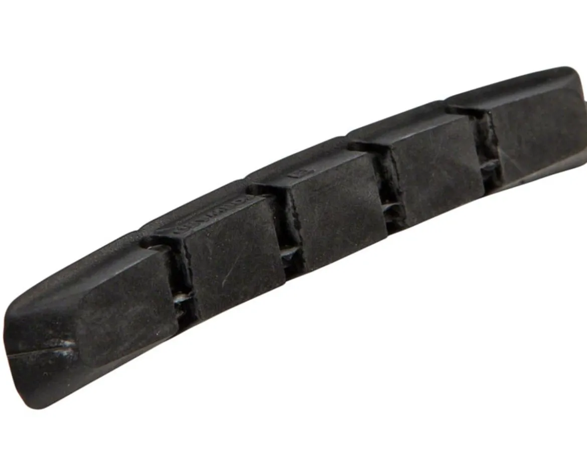 Shimano M70 V-Brake Pad Inserts (Black) (Pair) (1 Pair) (Machined Sidewall)