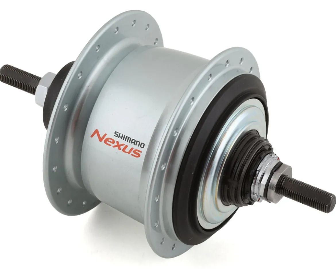 Shimano Nexus SG-C6001-8V Internally Geared Rim Brake Rear Hub (Silver) (36H) (8 Speed) (130mm)
