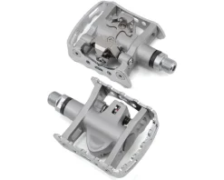 Shimano PD-M324 SPD/Platform Pedals (Silver) (Dual-Purpose)
