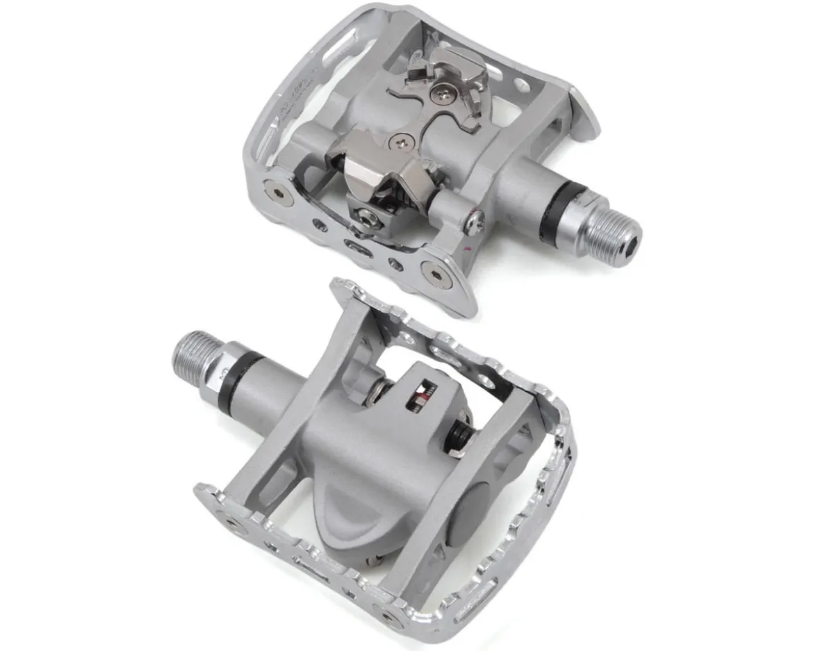 Shimano PD-M324 SPD/Platform Pedals (Silver) (Dual-Purpose)