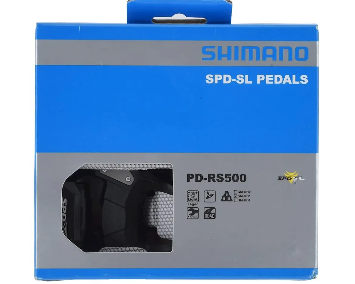 Shimano PD-RS500 Road Pedals (Black) (SPD-SL)