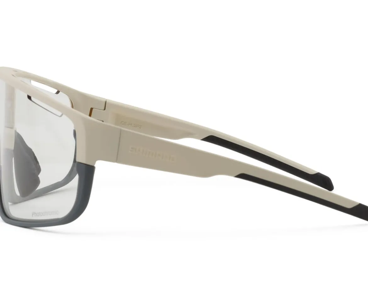 Shimano Pulsar CE-PLSR3 Sunglasses (Ivory) (Photochromic Grey)