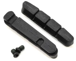 Shimano R55C4 Cartridge Brake Pad Inserts (Black) (Dura-Ace/Ultegra) (1 Pair) (For Shimano/SRAM) (BR-R9100/BR-R8000)