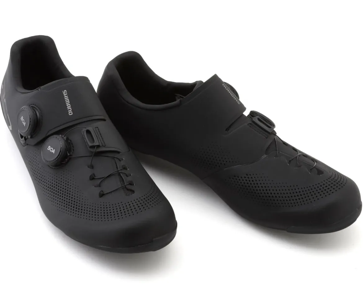 Shimano RC7 Road Bike Shoes (Black) (45) (Wide) (SH-RC703E)