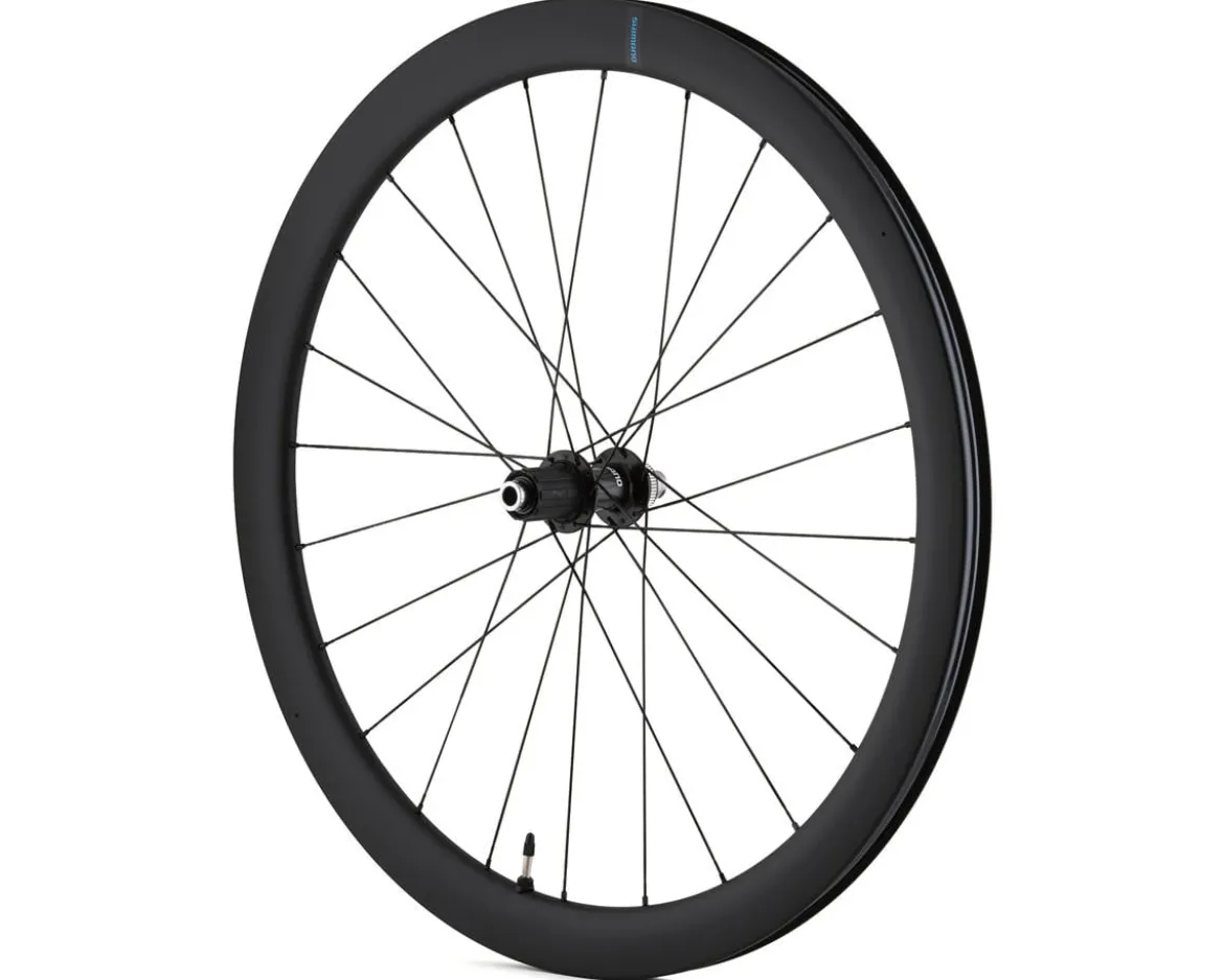 Shimano RS710 C46 Rear Wheel (Black) (Shimano HG 11/12) (12 x 142mm) (700c) (Centerlock) (Tubeless)