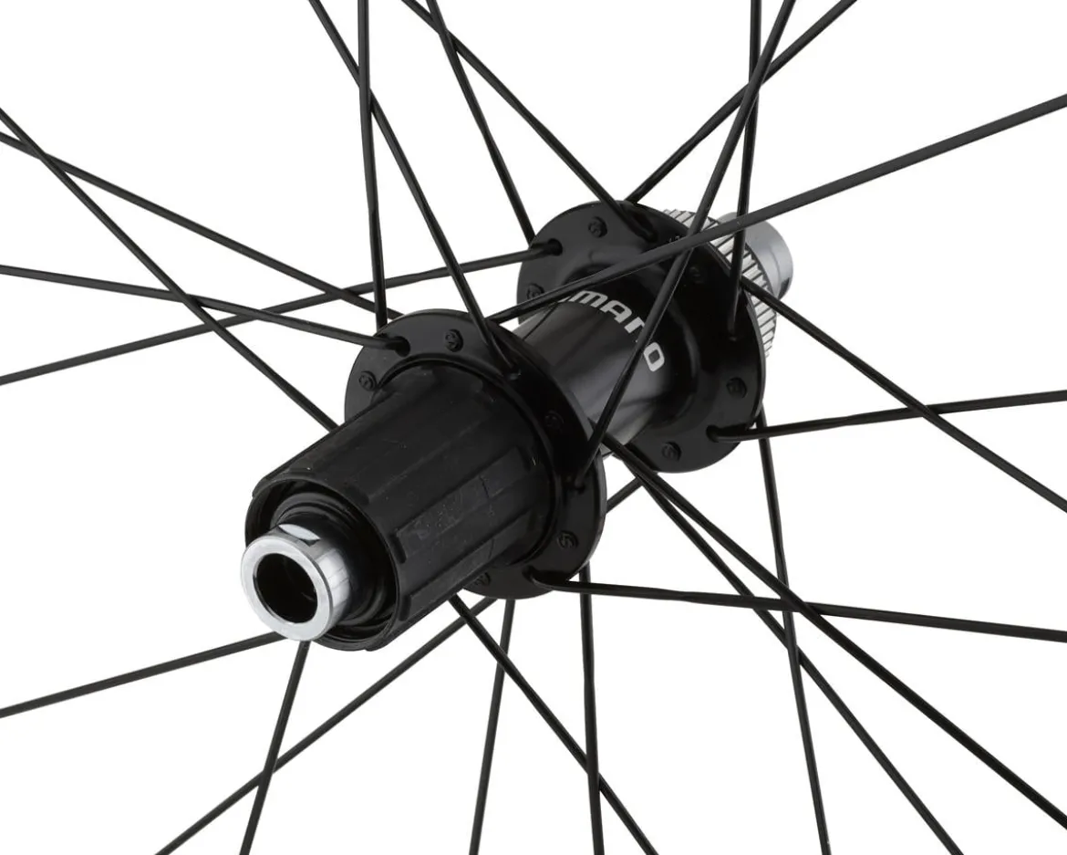 Shimano RS710 C32 Rear Wheel (Black) (Shimano HG 11/12) (12 x 142mm) (700c) (Centerlock) (Tubeless)