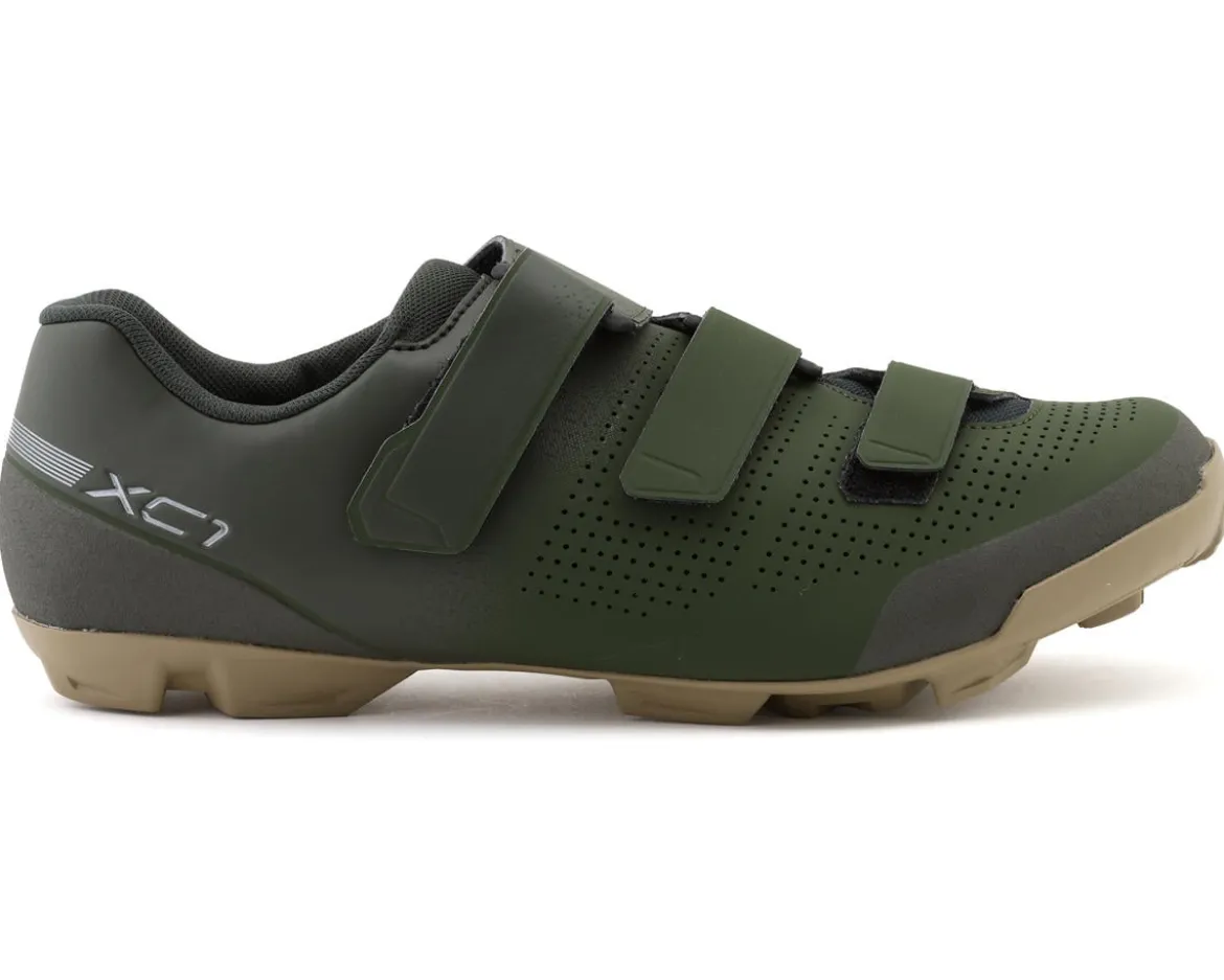 Shimano SH-XC102 Mountain Bike Shoes (Olive) (44)