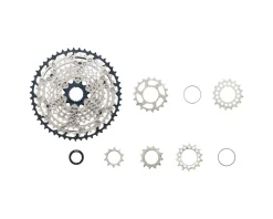 Shimano SLX CS-M7100 Cassette (Silver/Black) (12 Speed) (Micro Spline) (10-45T)