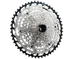Shimano SLX CS-M7100 Cassette (Silver/Black) (12 Speed) (Micro Spline) (10-45T)