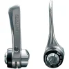 Shimano Sora SL-R400 Downtube Shifters (Silver) (Pair) (2/3 x 8 Speed) (Braze-On)