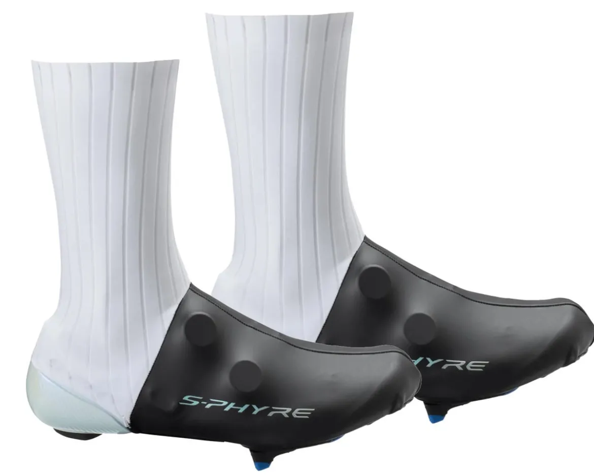 Shimano S-PHYRE Flash Shoe Cover (White/Black) (S)