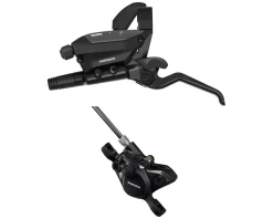 Shimano ST-EF515 EZ Fire Plus Shift/Brake Lever (Black) (Left) (2x) (w/ BR-MT200 Disc Brake Caliper) (Post Mount)
