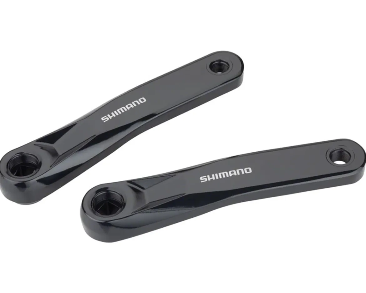 Shimano Steps FC-E5010 E-Bike Crankset (Black) (175mm) (Square Taper JIS)