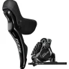Shimano 105 ST-R7120 Hydraulic Disc Brake/Shift Lever Kit (Black) (Left) (Flat Mount) (2x) (Caliper Included) (Mechanical Shift)